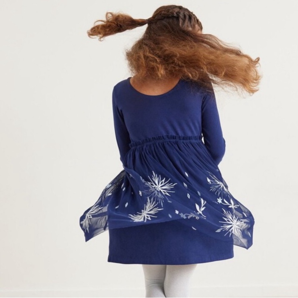 Matching Disney Frozen Sister Dresses by Hanna Andersson - Picture 2 of 7